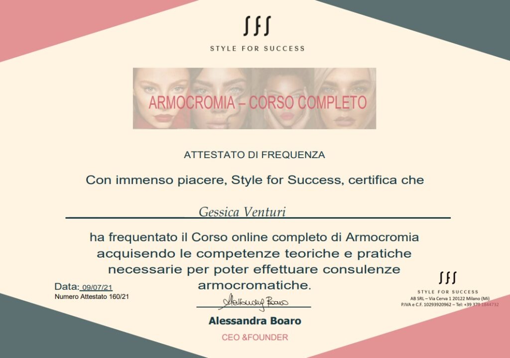 ARMOCROMIAcertificato